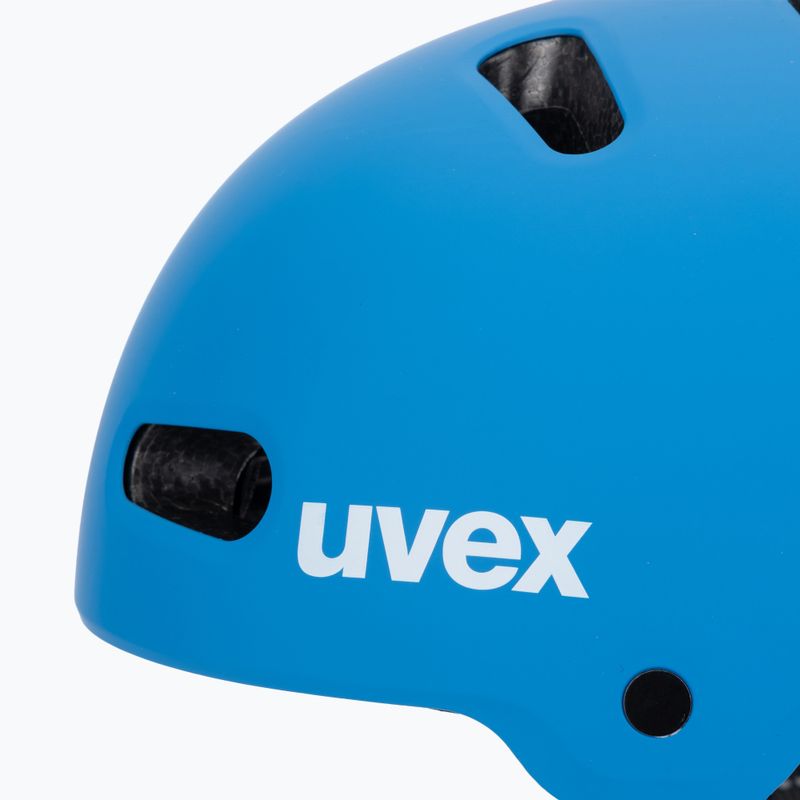 Children's helmet UVEX Kid 4 bubble blue matt 7