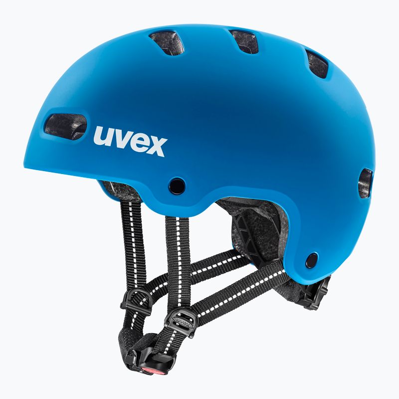 Children's helmet UVEX Kid 4 bubble blue matt
