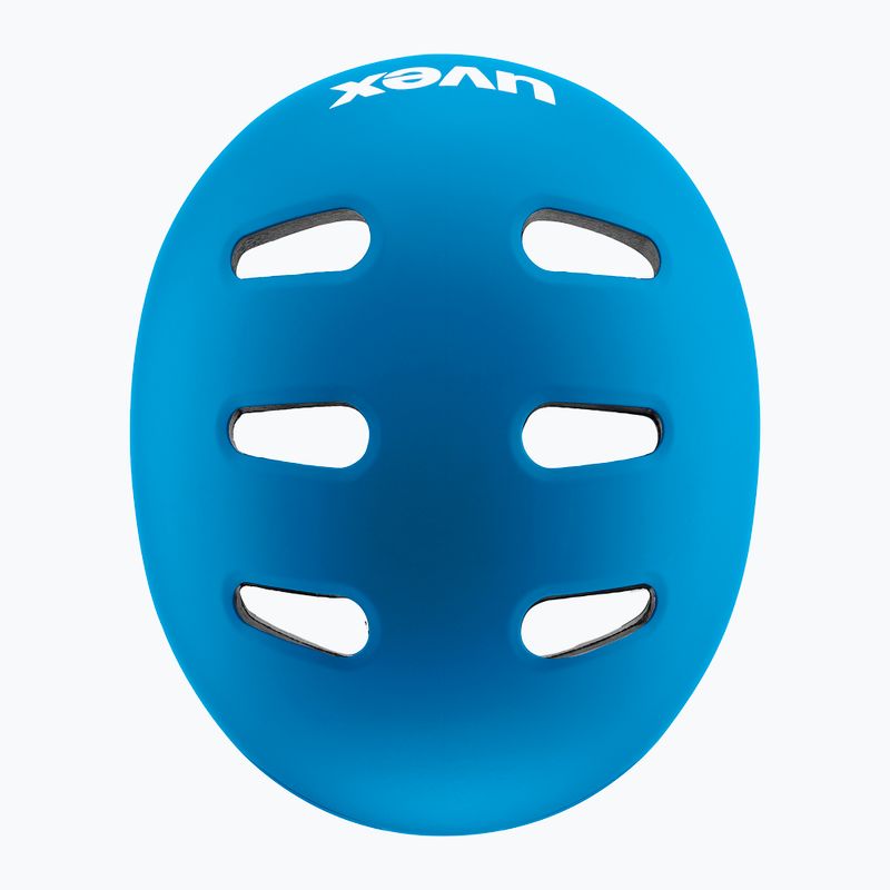 Children's helmet UVEX Kid 4 bubble blue matt 4