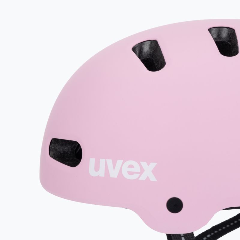 Children's helmet UVEX Kid 4 strawberry matt 7