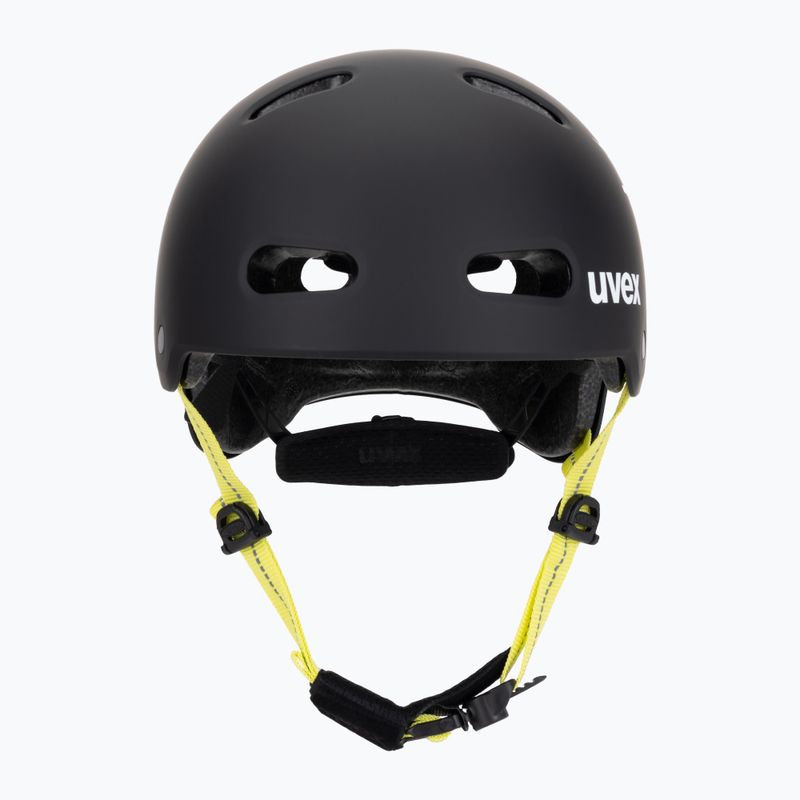 Children's helmet UVEX Kid 4 Style bam black/lime matt 2