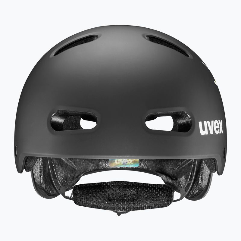 Children's helmet UVEX Kid 4 Style bam black/lime matt 2