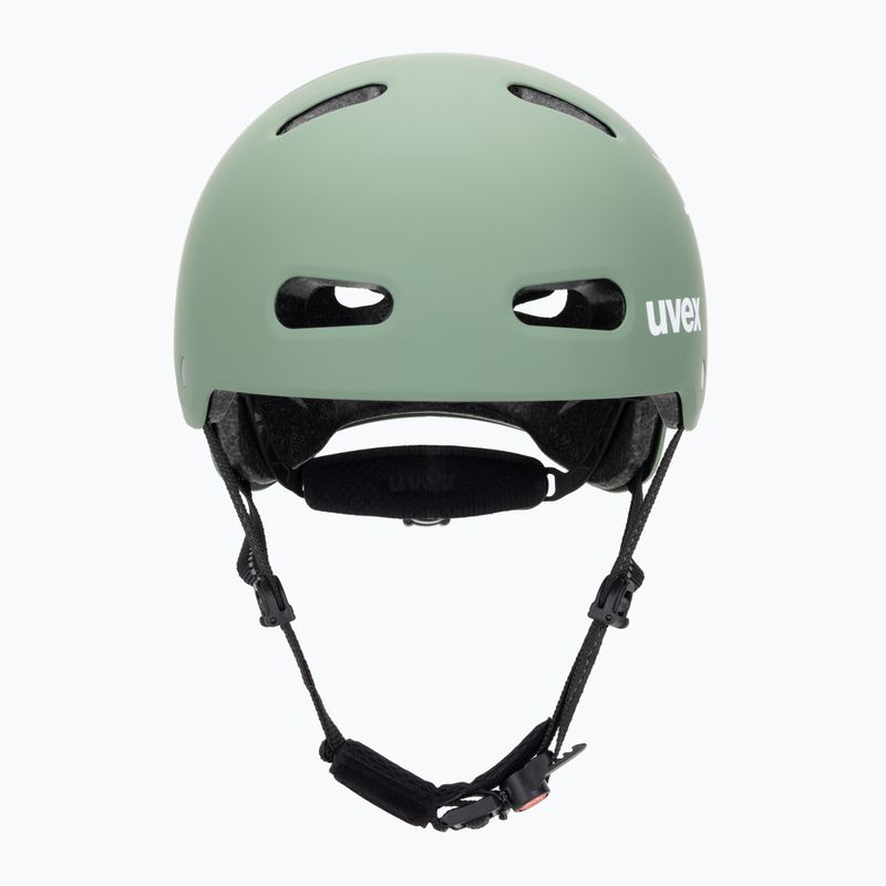 Children's helmet UVEX Kid 4 Style bam moss green/papaya matt 2