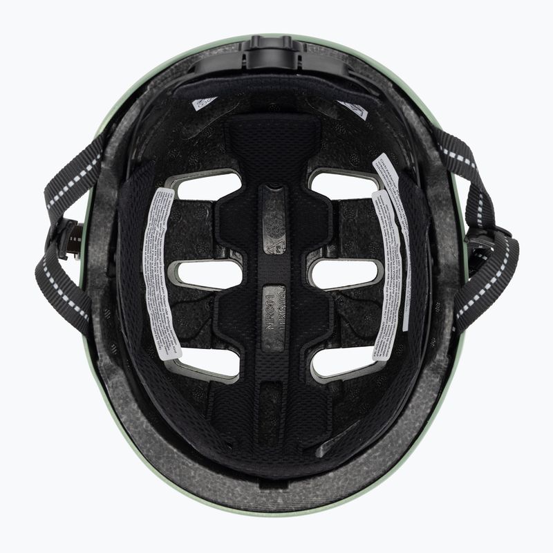 Children's helmet UVEX Kid 4 Style bam moss green/papaya matt 5