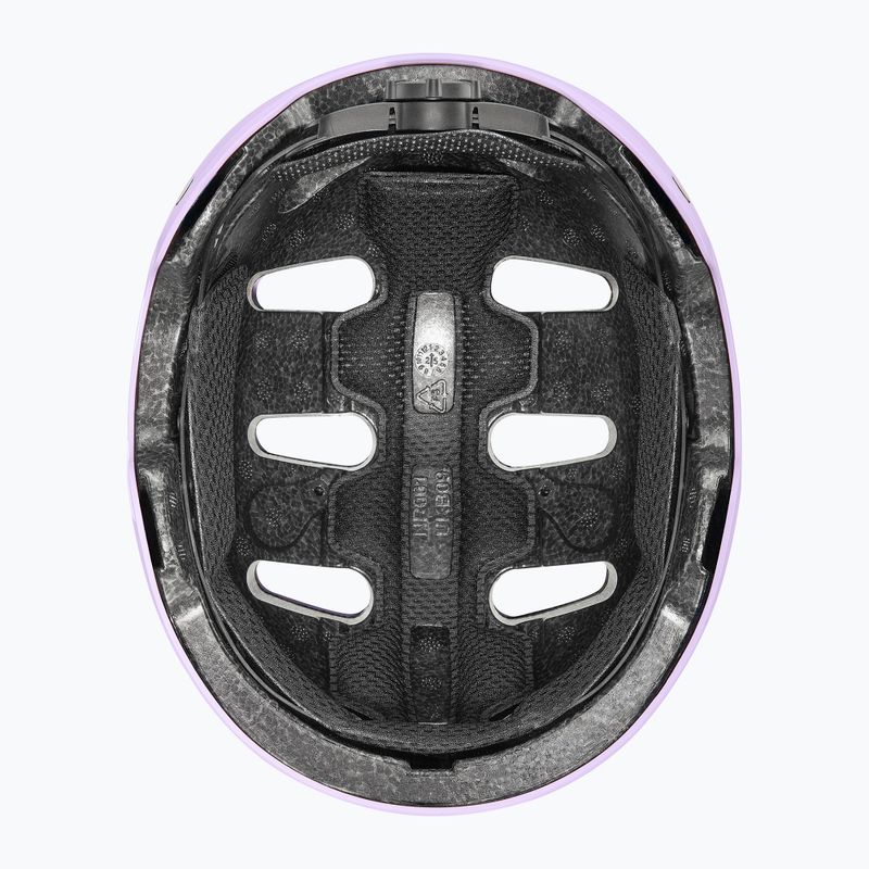 Children's helmet UVEX Kid 4 Style flower lilac matt 5