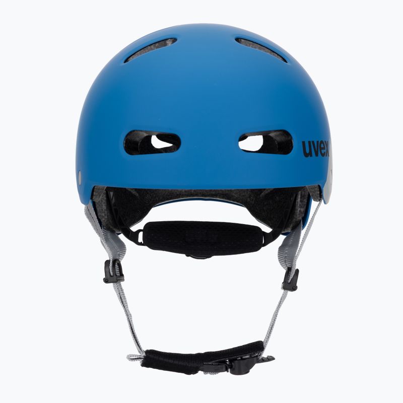 Children's helmet UVEX Kid 4 Style super hero blue matt 2
