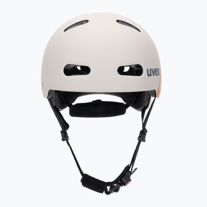 Children's helmet UVEX Kid 4 Style super hero warm grey matt 2