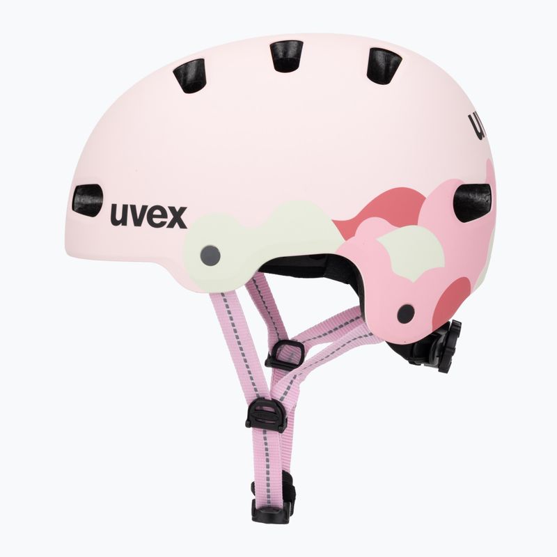 Children's helmet UVEX Kid 4 Style strawberry/matcha matt 3