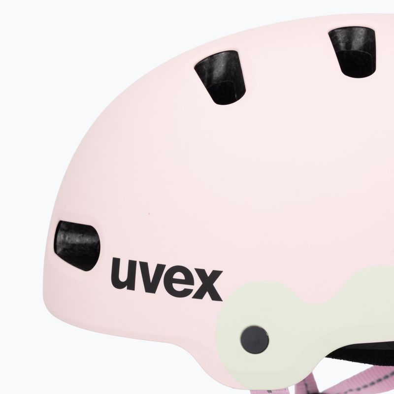 Children's helmet UVEX Kid 4 Style strawberry/matcha matt 7