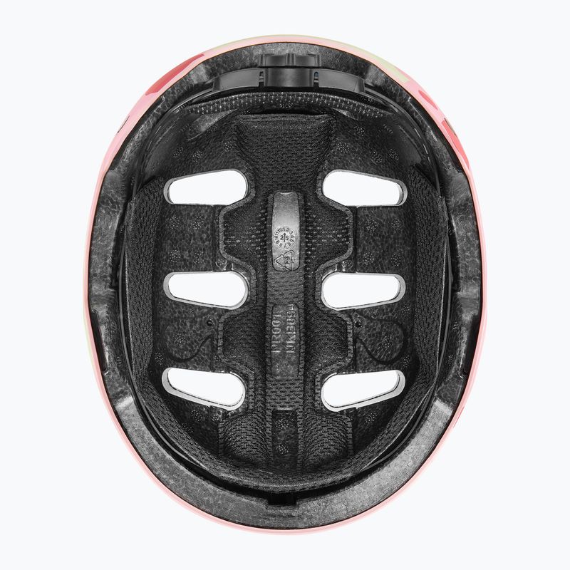 Children's helmet UVEX Kid 4 Style strawberry/matcha matt 5