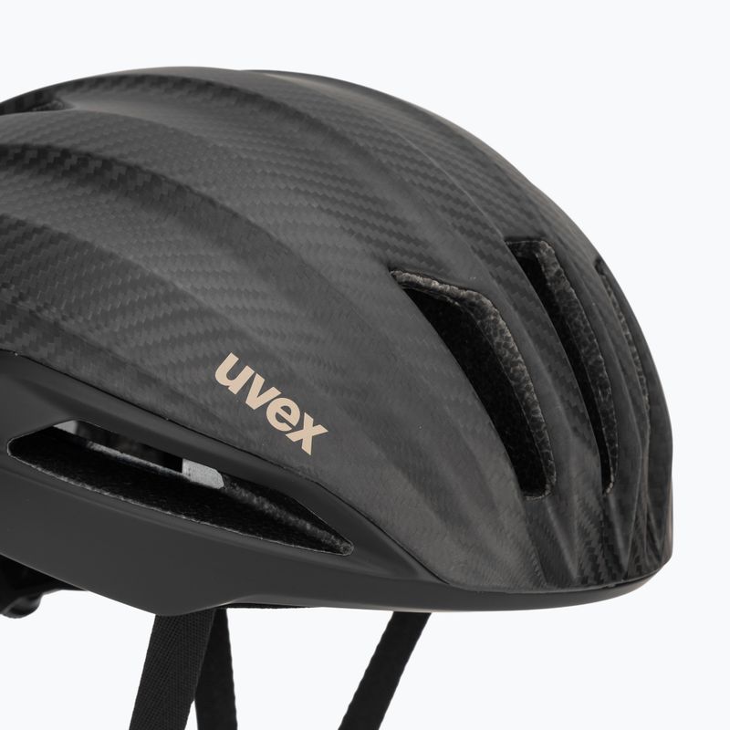 Bike helmet UVEX Ultimate Surge Carbon Mips all black matt 7