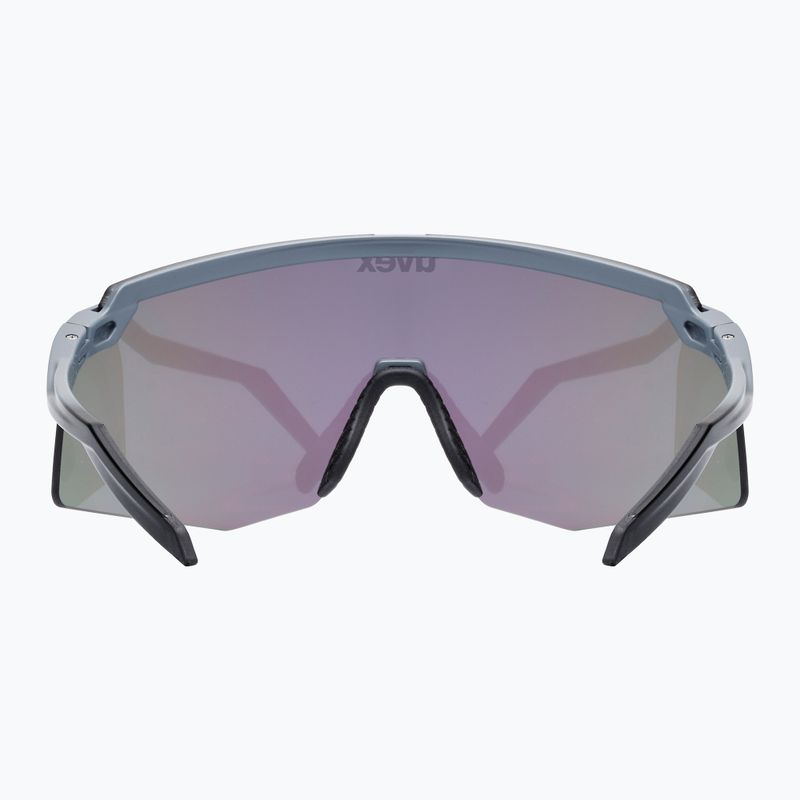 Sunglasses UVEX Pace Stage grey matt/mirror green 4