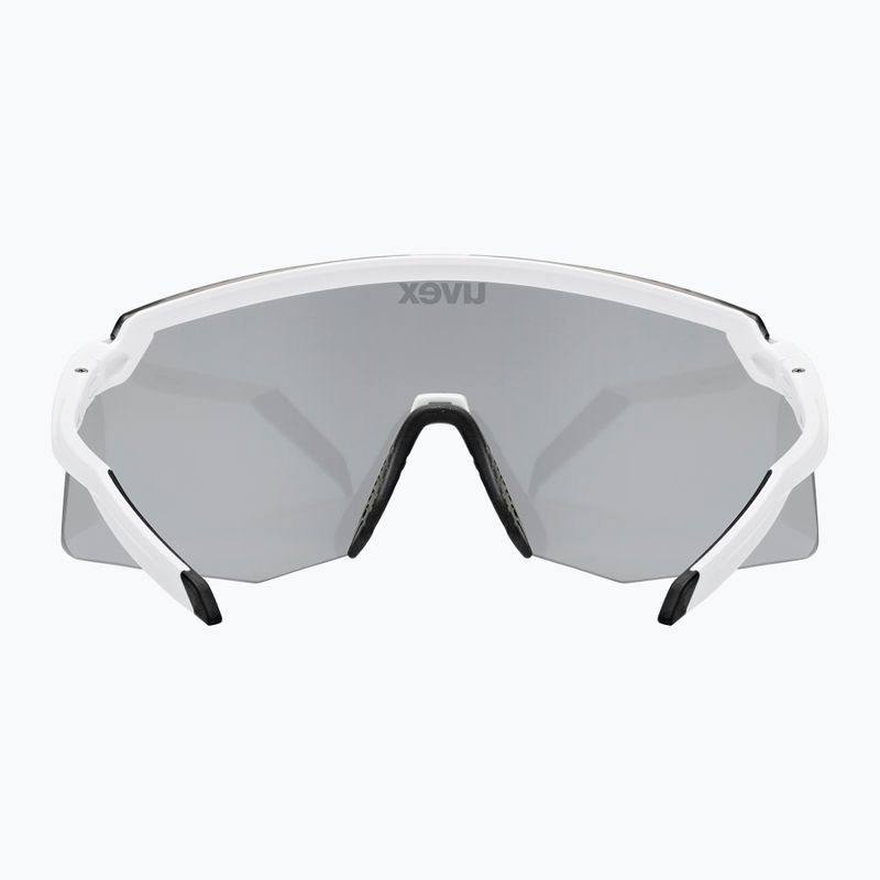 Sunglasses UVEX Pace Stage white matt/mirror silver 4