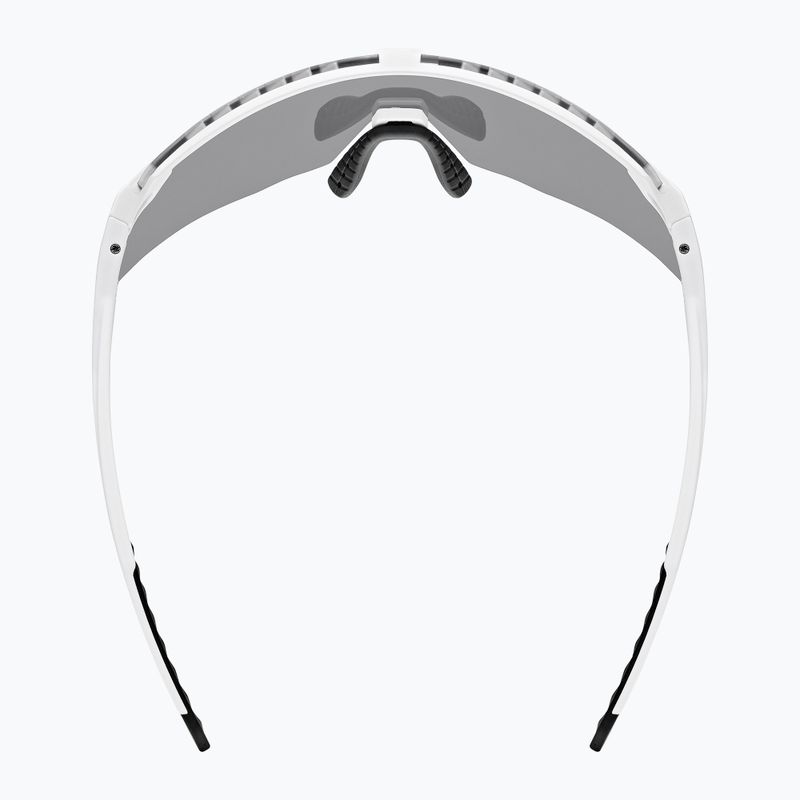 Sunglasses UVEX Pace Stage white matt/mirror silver 5