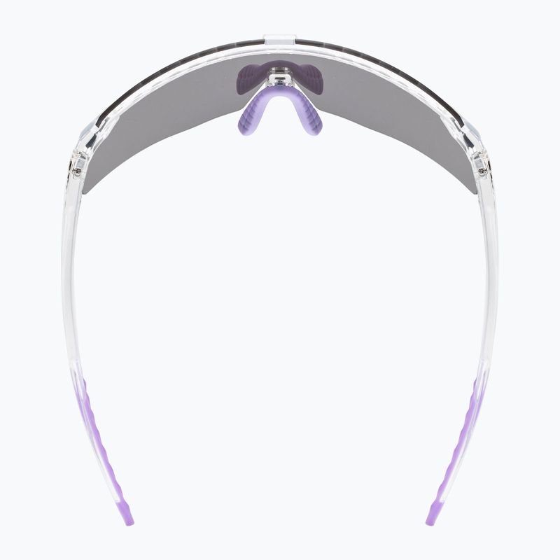 Sunglasses UVEX Pace Stage clear/mirror pink 5