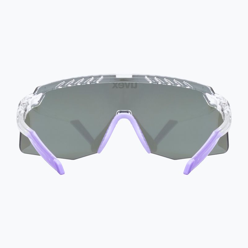 Sunglasses UVEX Pace Stage Small clear/mirror pink 4