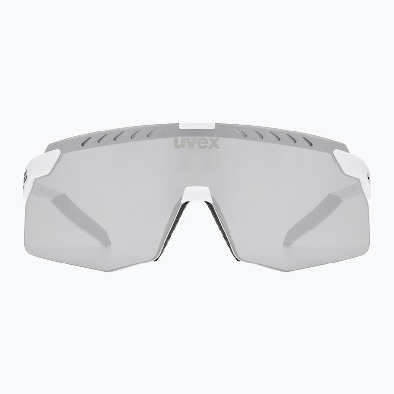 Sunglasses UVEX Pace Stage Small white matt/mirror silver 3