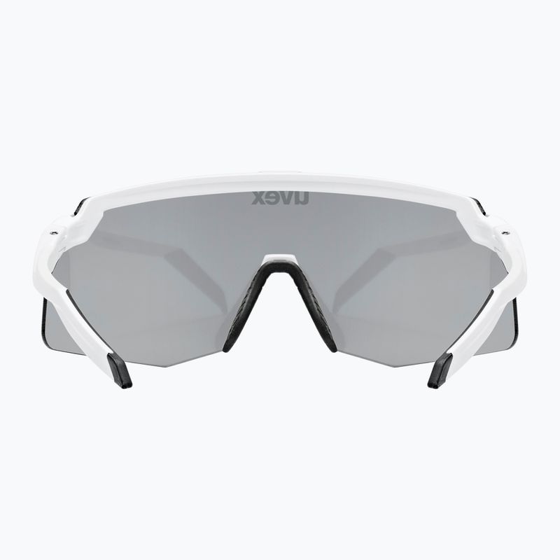 Sunglasses UVEX Pace Stage Small white matt/mirror silver 4