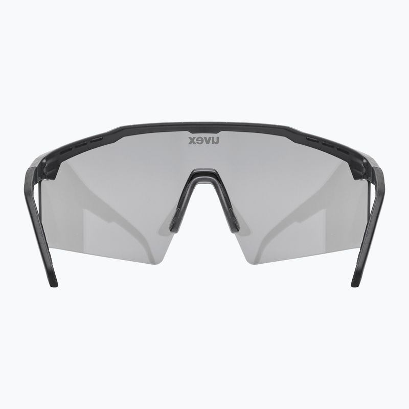 Sunglasses UVEX Flowline black matt/mirror silver 4