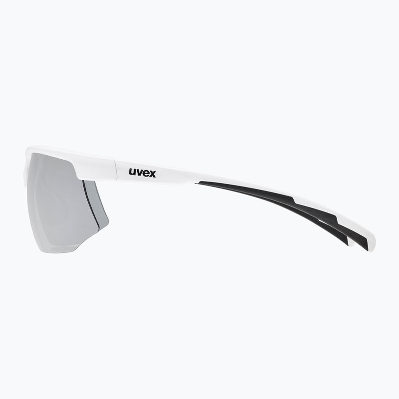 Sunglasses UVEX Aerios white/mirror silver 2