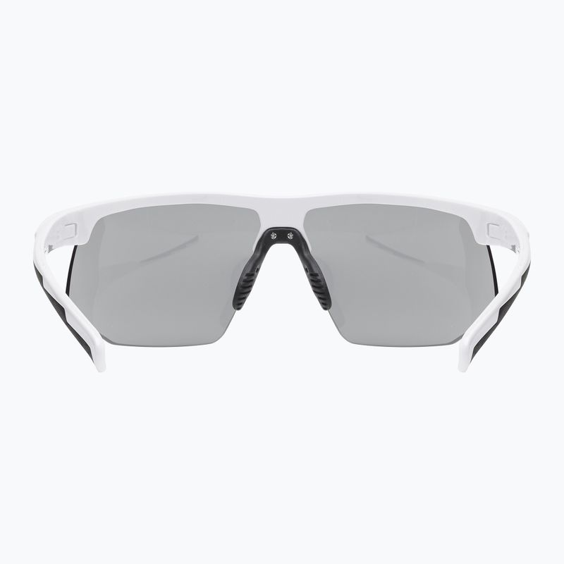 Sunglasses UVEX Aerios white/mirror silver 4
