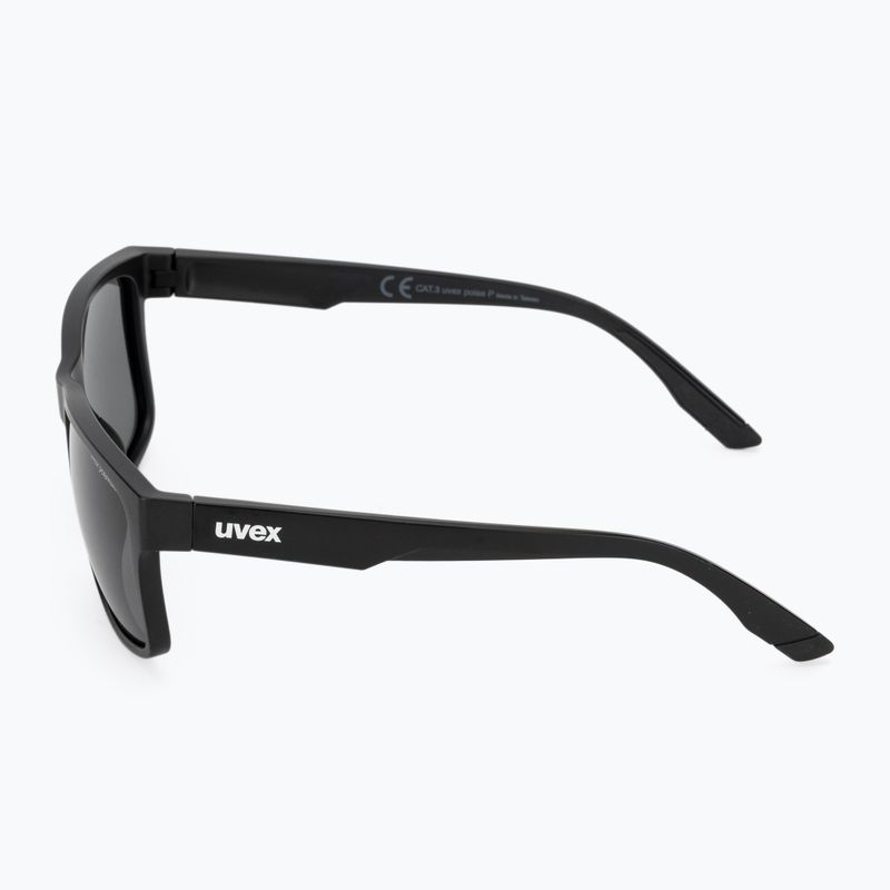 Sunglasses UVEX Poise P black matt/smoke 4