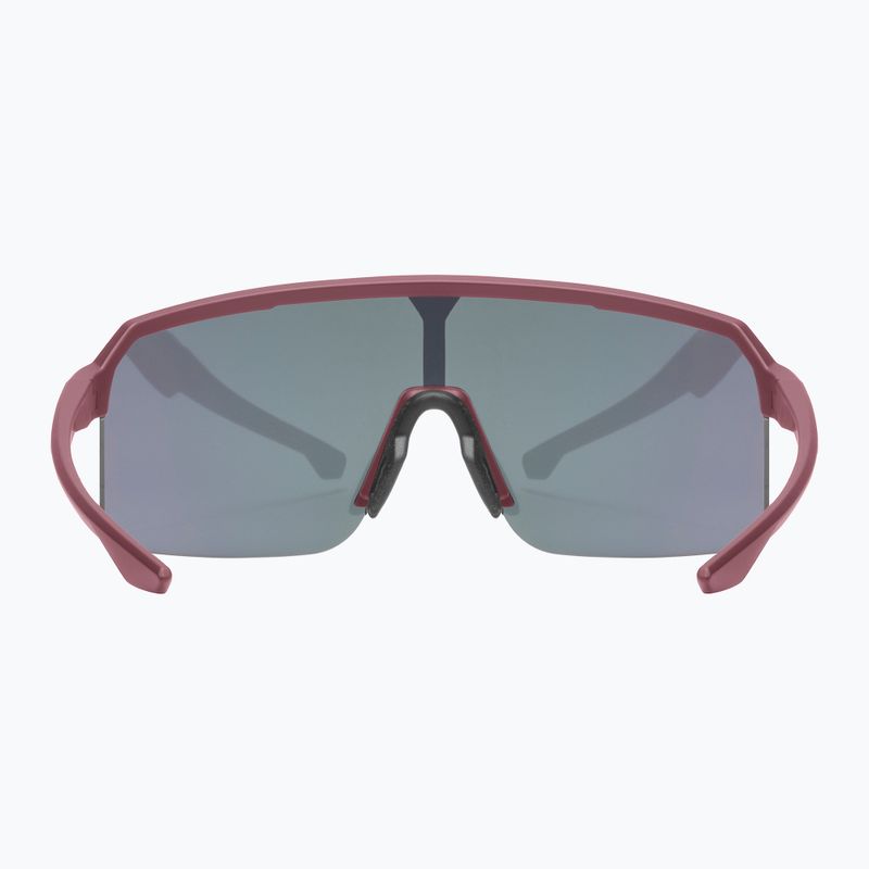 Sunglasses UVEX Ramp burgundy matt/mirror rose 4