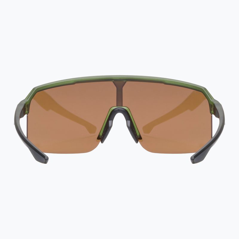 Sunglasses UVEX Ramp olive matt/mirror gold 4