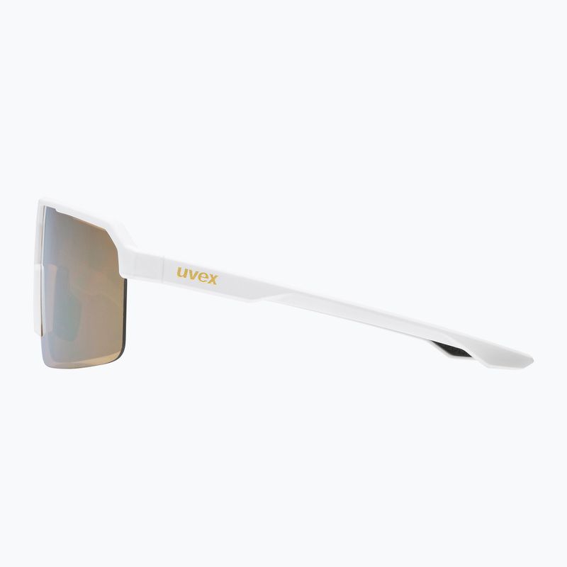 Sunglasses UVEX Ramp white matt/mirror gold 2