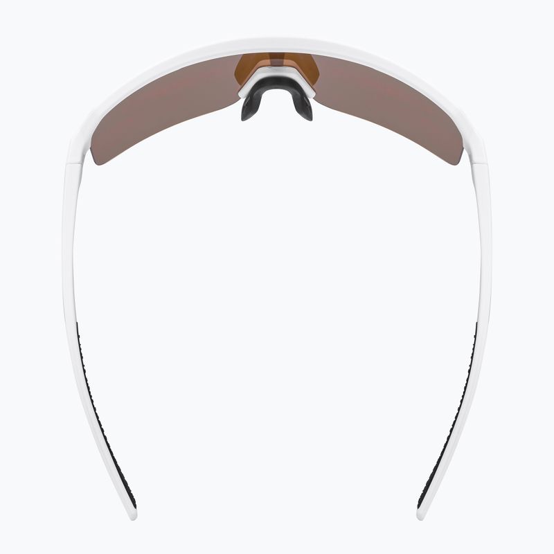 Sunglasses UVEX Ramp white matt/mirror gold 5