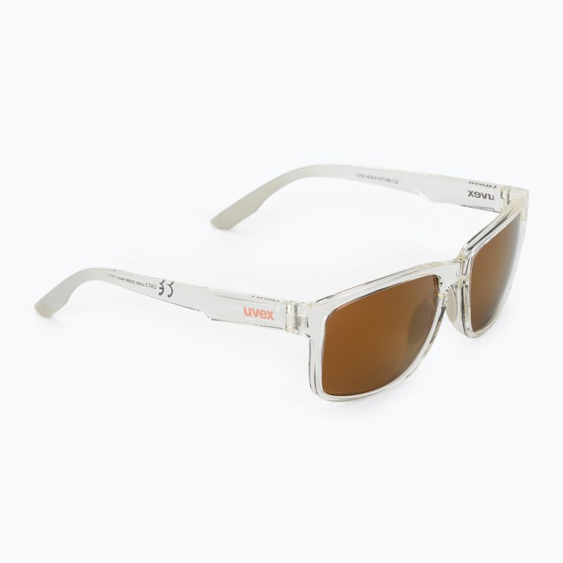 Sunglasses UVEX Poise clear/mirror gold