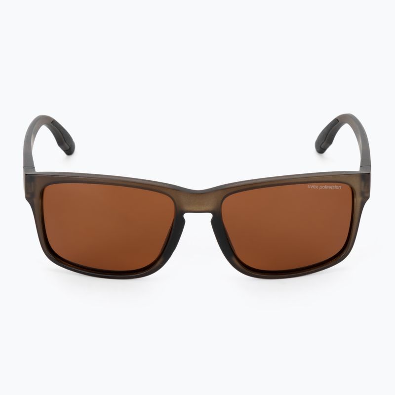 Sunglasses UVEX Poise P smoke matt/brown 3