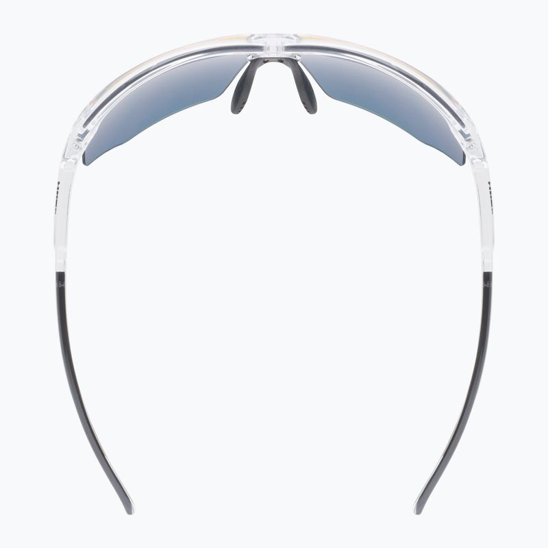 Sunglasses UVEX Aerios clear/mirror red 5