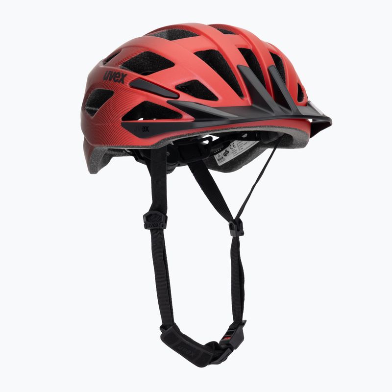 Bike helmet UVEX I-vo 2 red/black matt 2
