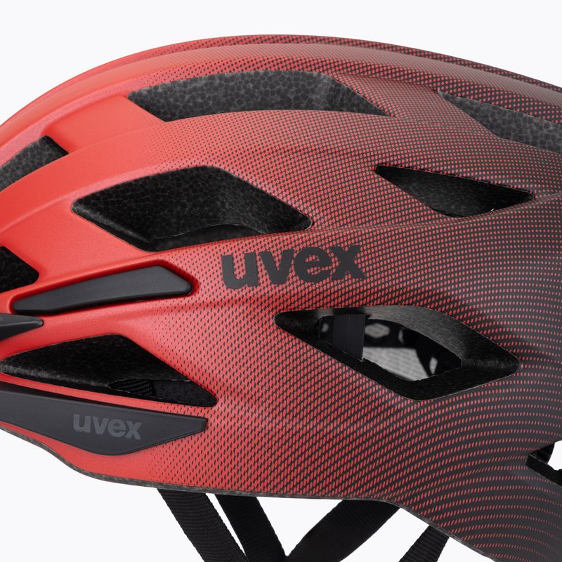 Bike helmet UVEX I-vo 2 red/black matt 7