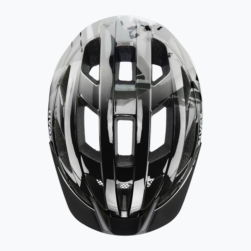 Children's bike helmet UVEX Air Wing 2 warm grey/black 11