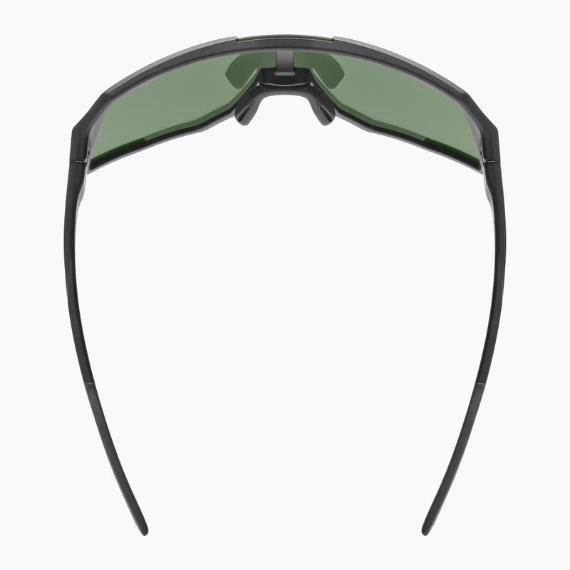 Sunglasses UVEX Sequenze black matt/mirror blue 5