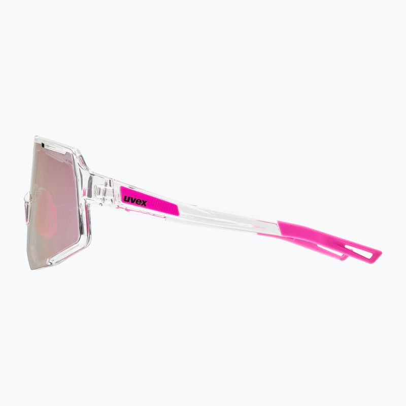 Sunglasses UVEX Sequenze clear/mirror pink 2