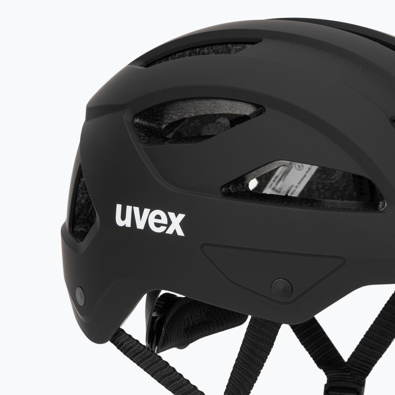 Bike helmet UVEX Stride black matte 7