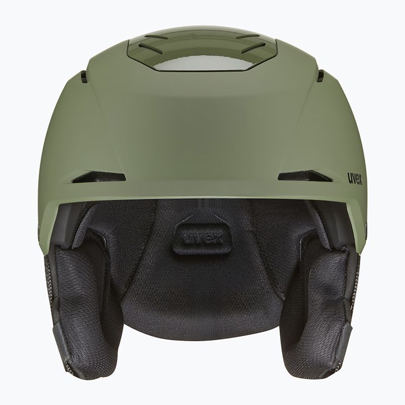Ski helmet UVEX Resolution khaki matt 2