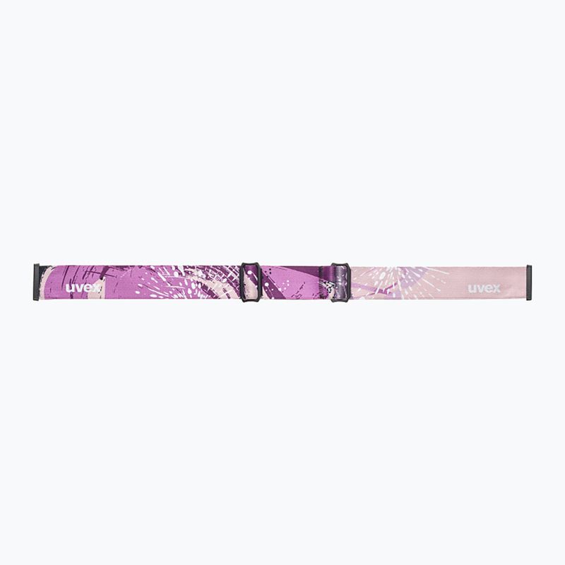 Children's ski goggles UVEX Speedy Nova FM S2 pink matt/mirror pink 4