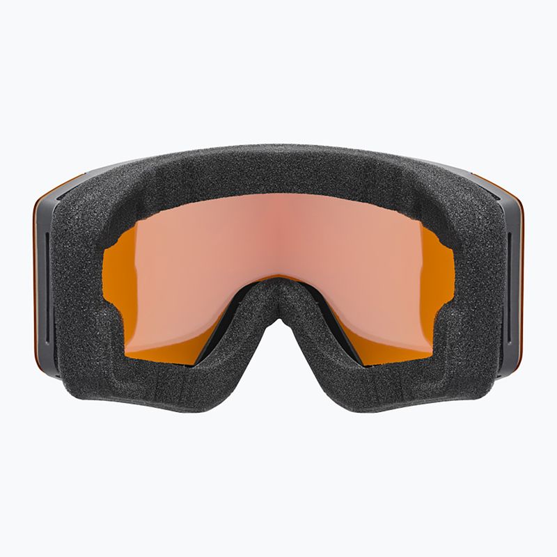Ski goggles UVEX Ignite LG S2 black matte / orange 3