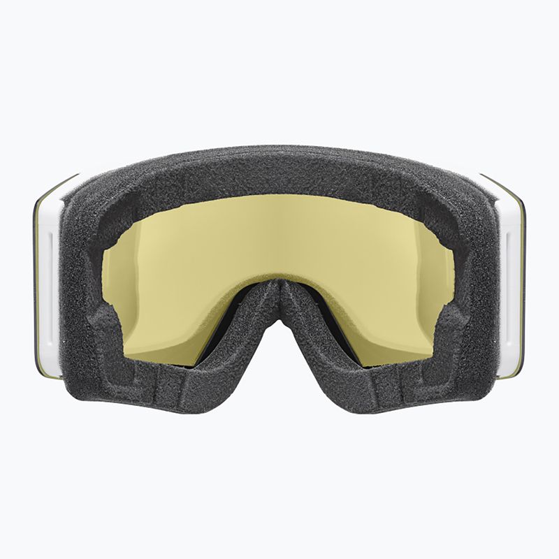 Ski goggles UVEX Ignite FM S3 white matt/mirror rose 3
