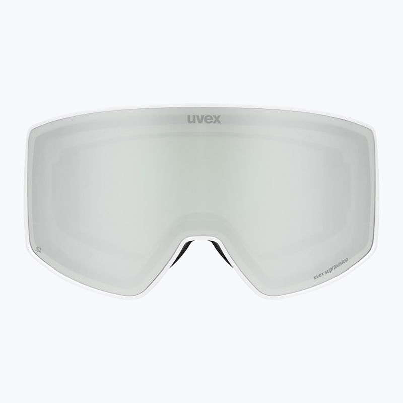 Ski goggles UVEX Scenic FM S2 white matt/mirror silver 2