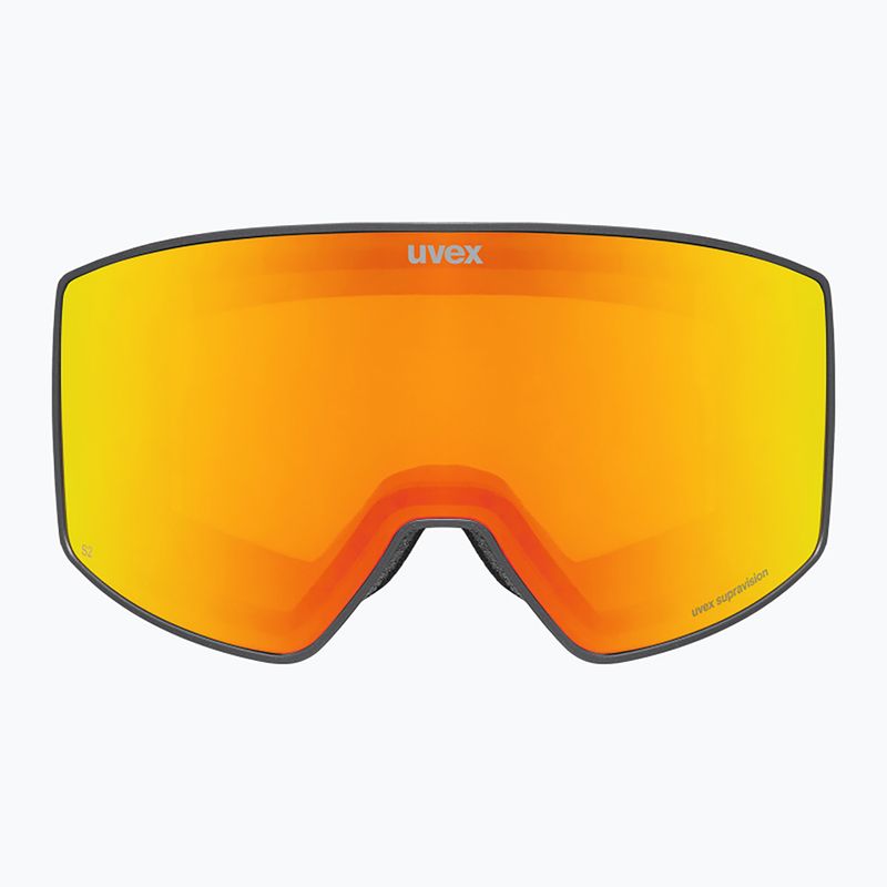 Ski goggles UVEX Scenic FM S2 black matt/mirror red 2