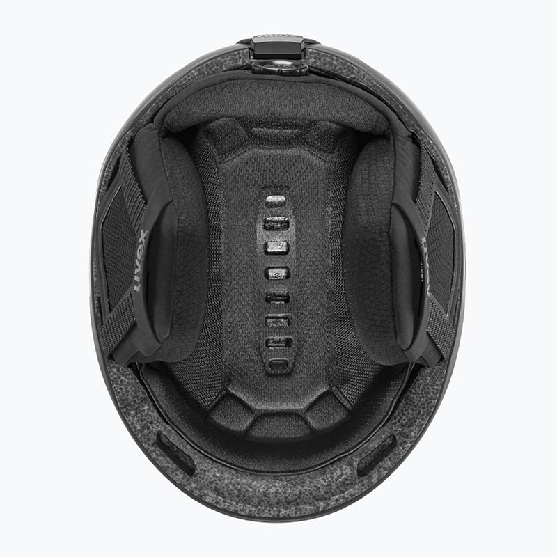 Ski helmet UVEX Monte LT black matte 5
