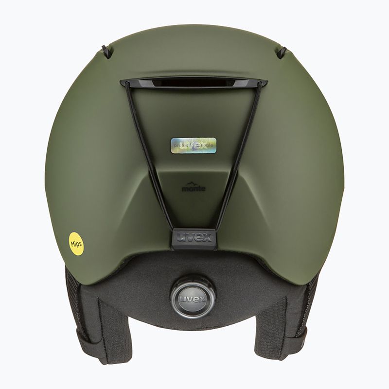 Ski helmet UVEX Monte LT MIPS khaki matt 3