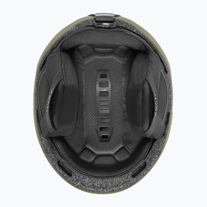 Ski helmet UVEX Monte LT MIPS khaki matt 5