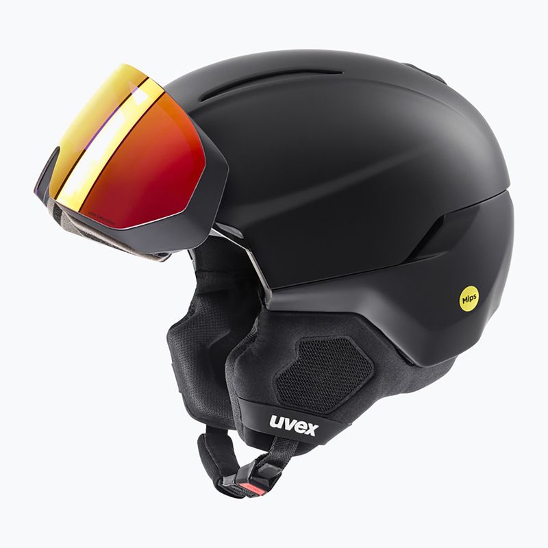 Ski helmet UVEX Horizon CV MIPS black matte 6