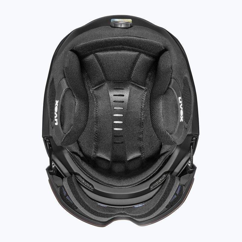 Ski helmet UVEX Ultimate Horizon MIPS black/black mat 4